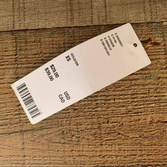 BDG Urban Outfitters Mustard Yellow sleeveless top NWT XS - Picture 5 of 9